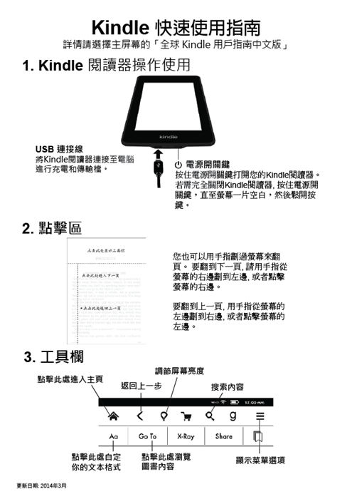 Kindle 快速使用指南