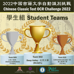 2022 OCR Challenge Student Winning teams