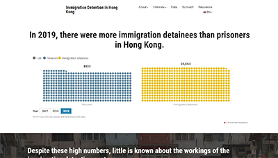 Immigration Detention and Vulnerable Migrants in Hong Kong project