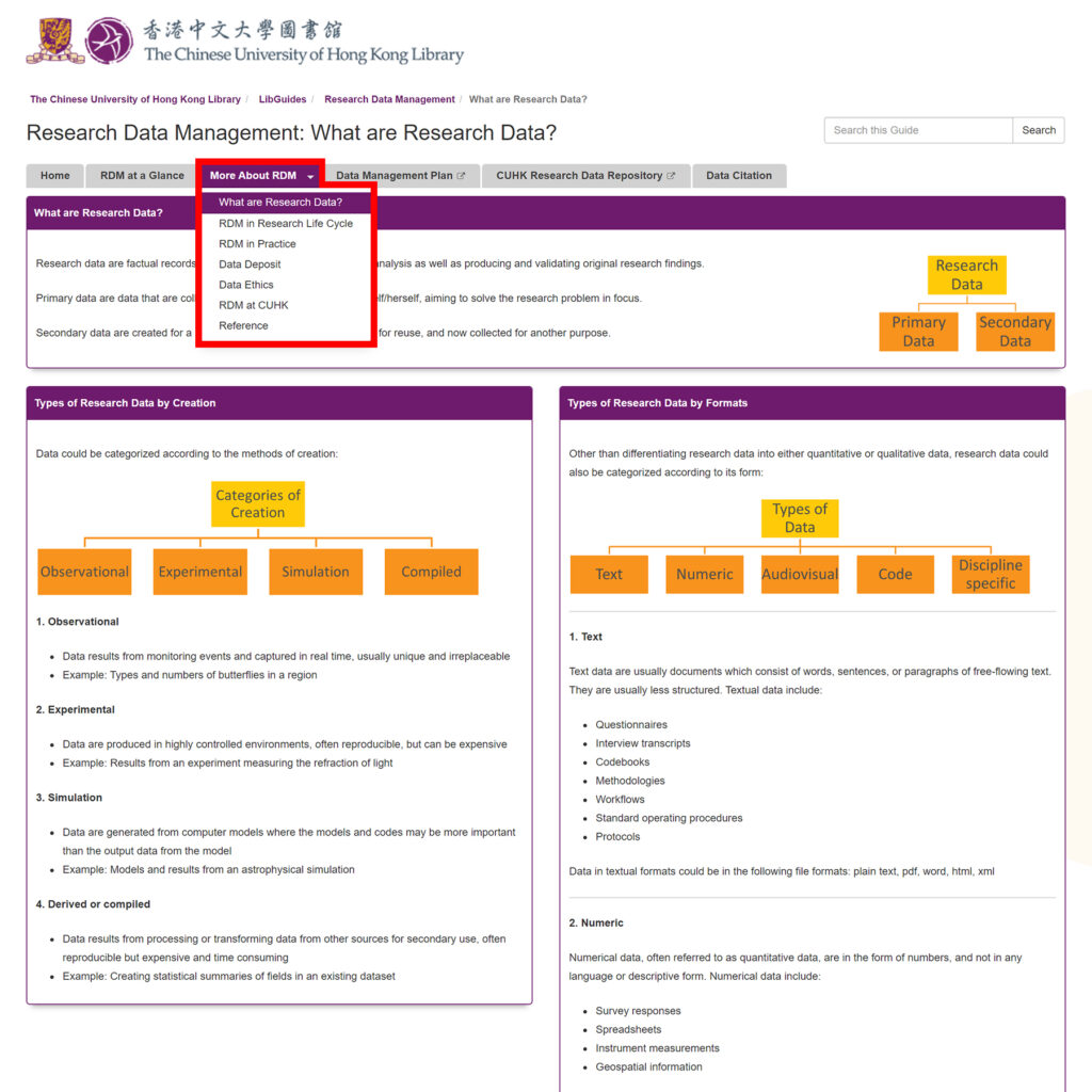 New Learning Resources on Research Data Management