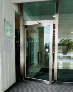 Automatic door at UL