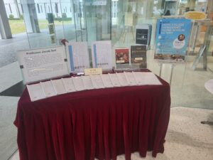Display of Publications by Professor Jacob Soll photo