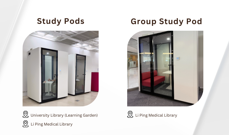 Study Pods and Group Study Pod