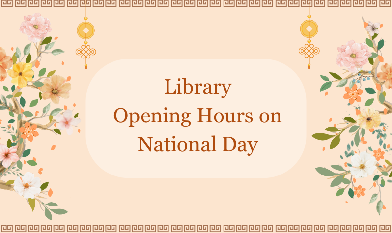 Library Opening Hours on National Day